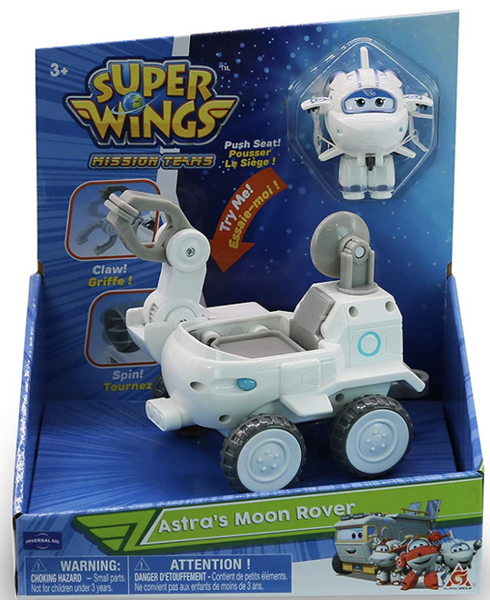 Ігровий набір Super Wings Astra's Moon Rover, Місячний автомобіль Астри EU730844 фото