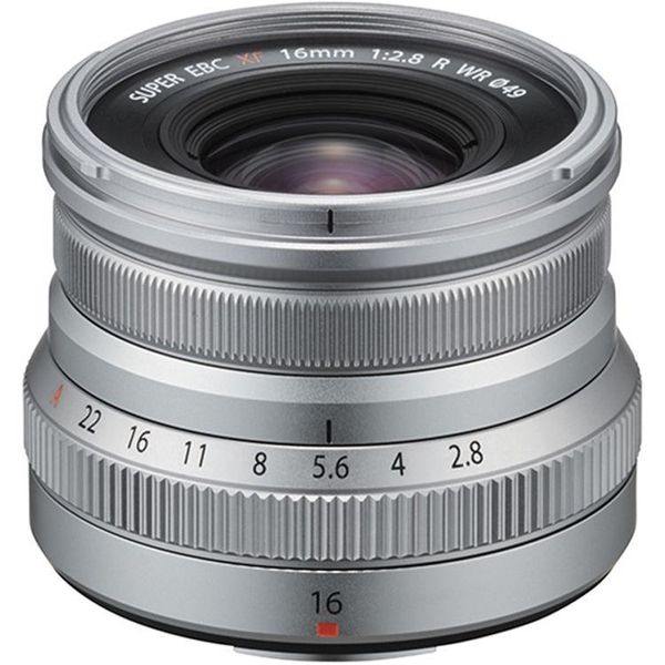 Объектив Fujifilm XF-16mm F2.8 R WR Silver (16611693) 16611693 фото