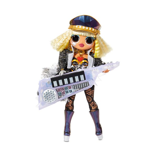 Ігровий набір з лялькою L.O.L. SURPRISE! серії "O.M.G. Remix Rock" - КОРОЛЕВА СЦЕНИ (з кл.-тарою та акс.) (577607) 577607 фото