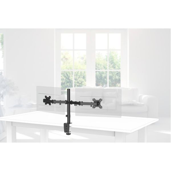 Настольный кронштейн HAMA Holder 2 33-81 cm (13"-32") 2 scr black (00118491) 00118491 фото