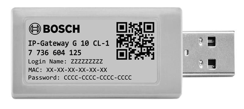 Адаптер Wi-Fi Bosch MiAc-03 G10CL1 для кондиционеров Bosch CL3000i, CL5000i (7736606215) 7736606215 фото