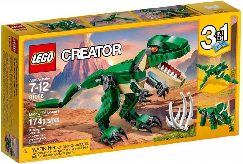 Конструктор LEGO Creator Могутні динозаври 31058 31058 фото