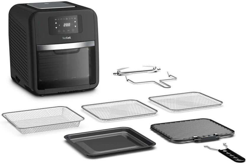Мультипіч Tefal Easy Fry Oven&Grill, 2050Вт, сенсорне, пластик, чорний FW501815 - Уцінка FW501815 фото