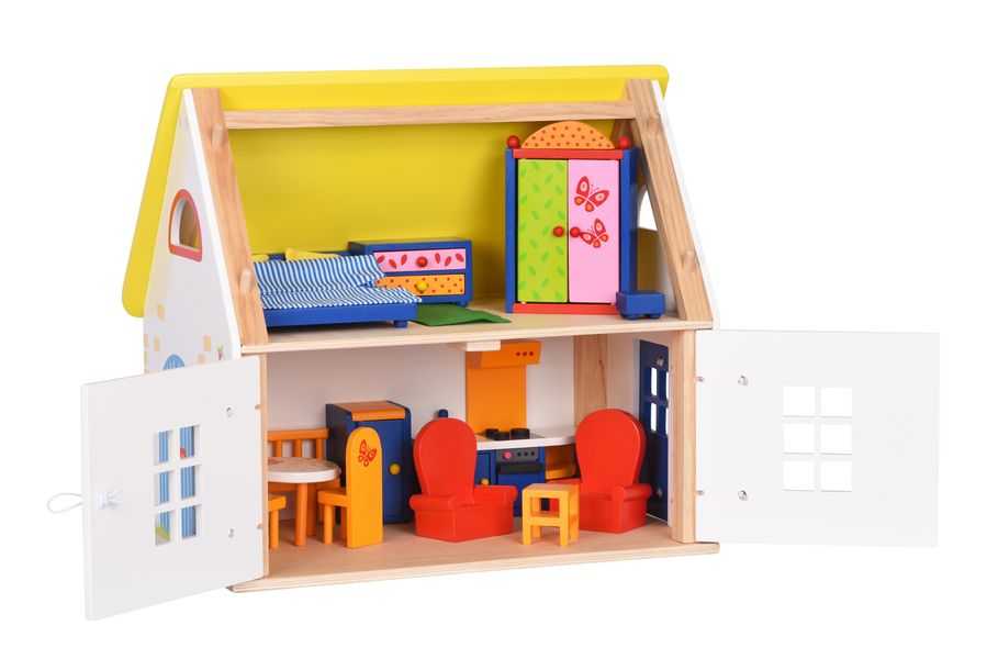 Ляльковий будиночок з меблями Goki 51742G - Уцінка 51742G фото