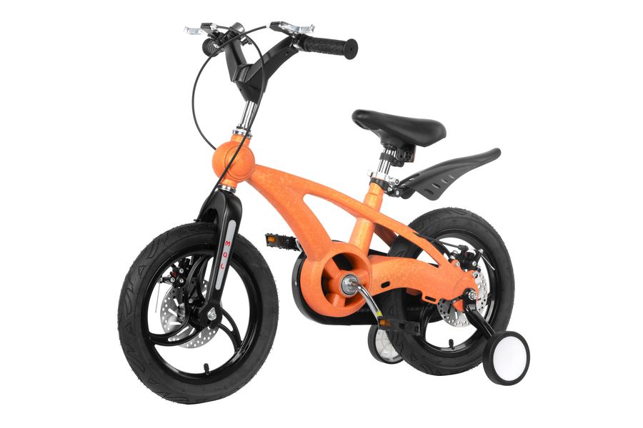 Дитячий велосипед Miqilong YD Оранжевий 14" MQL-YD14-orange MQL-YD14 фото