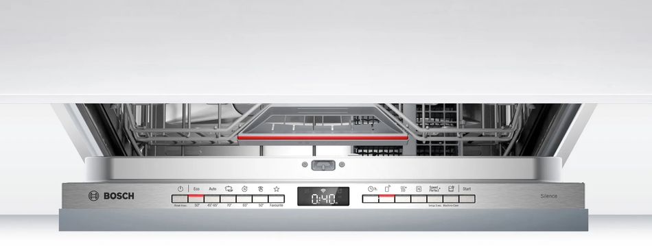 Посудомийна машина Bosch вбудовувана, 13компл., A+, 60см, дисплей, білий (SMV4HAX40K) SMV4HAX40K фото
