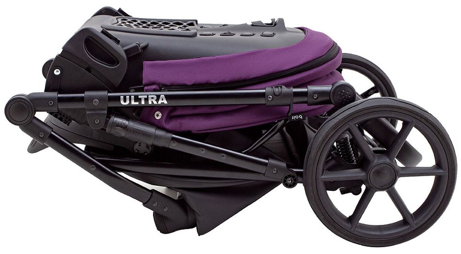 Коляска 2 в 1 Bair Ultra Soft U-817 фиолетовый (680688) BR-680688 фото