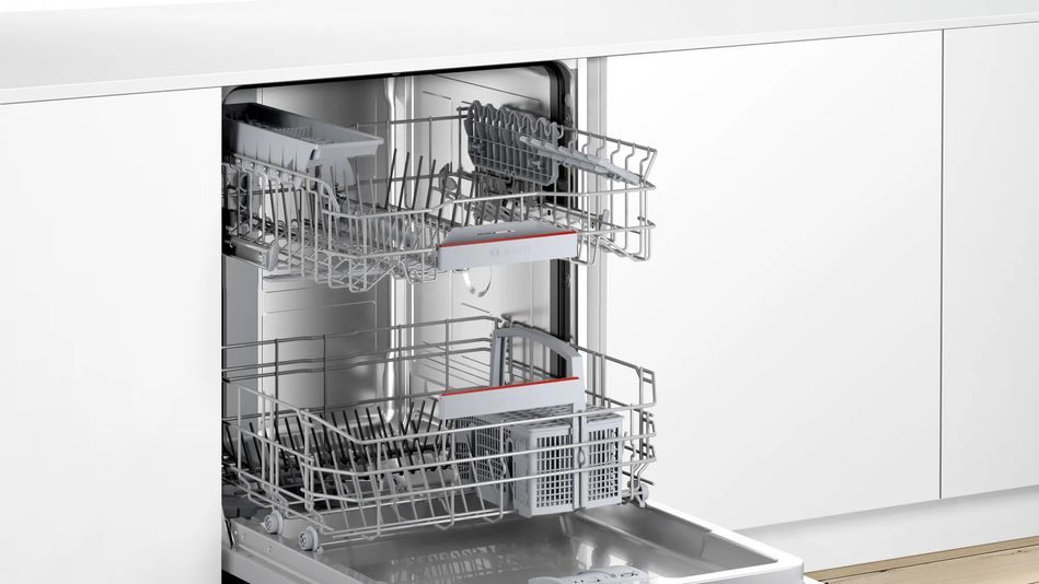 Посудомийна машина Bosch вбудовувана, 13компл., A+, 60см, дисплей, білий (SMV4HAX40K) SMV4HAX40K фото