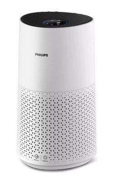 Воздухоочиститель PHILIPS 1000i Series, 78м2, 300м3/час, дисплей, Nano, НЕРА,пред.,угольный фильтр, Wi-Fi, 4 режима, белый AC1715/10 фото