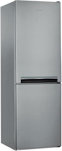 Холодильник Indesit з нижн. мороз., 176x60х66, холод.відд.-197л, мороз.відд.-111л, 2дв., А+, ST, сріблястий (LI7S1ES) LI7S1ES фото