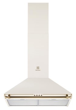 Вытяжка Electrolux купольная Rococo, 60см, 420м3ч, шампань (EFC226V) EFC226V фото