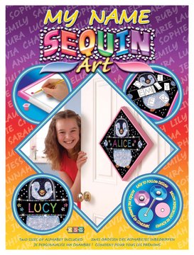 Набір для творчості MY NAME Penguin Sequin Art SA1206 - Уцінка SA1206 фото