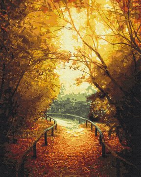 Картина за номерами. Art Craft "Тепла осінь" 40 * 50 см (10540-AC) 10540-AC фото
