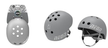 Защитный шлем Neon 2021 размер M серый NA36E9 - Уцінка NA36E9 фото