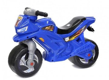 Беговел мотоцикл 2-х колесный 501-1B Синий 501-1 фото