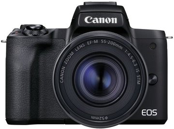Цифр. фотокамера Canon EOS M50 Mk2 + 15-45 IS STM + 55-200 IS STM Black (4728C041) 4728C041 фото
