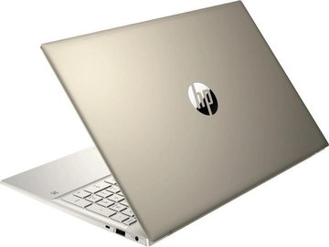 Ноутбук HP Pavilion 15-eh1061ua 15.6" FHD IPS AG, AMD R5 5500U, 16GB, F512GB, UMA, DOS, золотистий - Уцінка 422L3EA фото