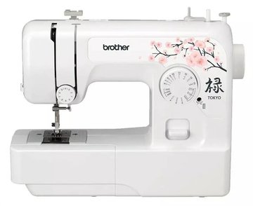 Швейная машина BROTHER Tokyo, электромех., 50 Вт, 14 шв.оп., полуавтомат петля, белый TOKYO фото