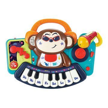 Музична іграшка Hola Toys Піаніно-мавпочка з мікрофоном (3137) 3137 фото