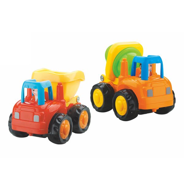Набор игрушечных машинок Hola Toys Самосвал и бетономешалка, 6 шт. (326CD-6) 326CD-6 фото