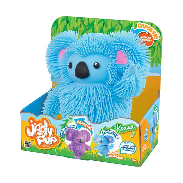 Інтерактивна іграшка JIGGLY PUP – ЗАПАЛЬНА КОАЛА (блакитна) JP007-BL JP007 фото