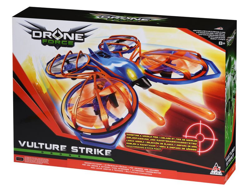 Игровой дрон Auldey Drone Force ракетный защитник Vulture Strike YW858170 - Уцінка YW858170 фото