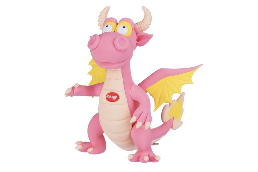 Масса для лепки Super Dough Cool Dragon Дракон (розовый) PAULINDA PL-081378-15 PL-081378 фото