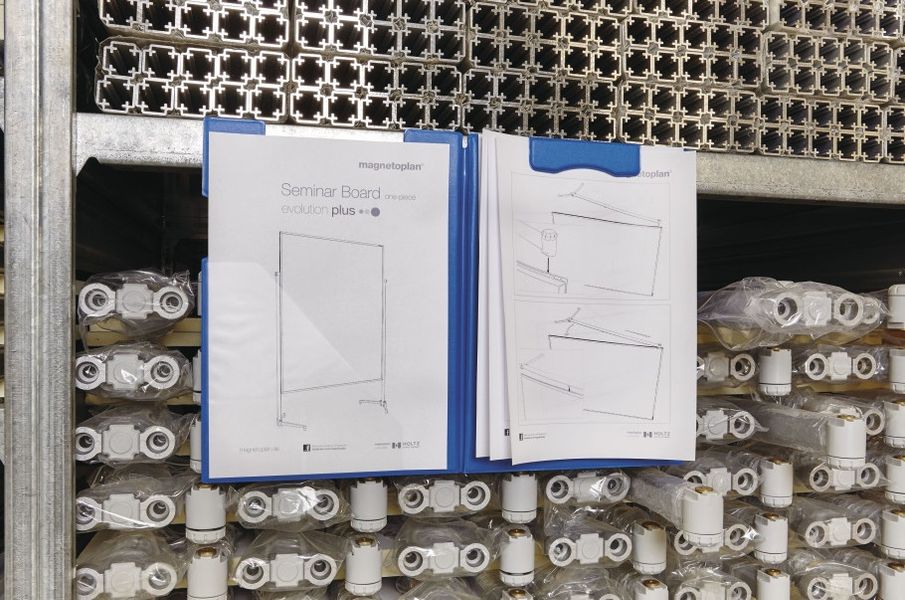 Кліпборд-папка магнітна A4 синя Magnetoplan Clipboard Folder Blue (1131603) 1131603 фото
