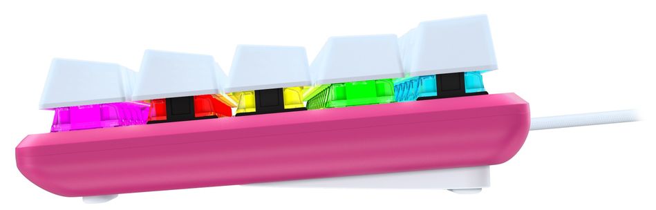 Клавіатура HyperX Alloy Origin 60 Red USB RGB ENG/RU, Pink 572Y6AA фото