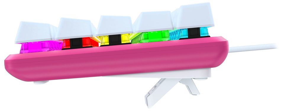 Клавіатура HyperX Alloy Origin 60 Red USB RGB ENG/RU, Pink 572Y6AA фото