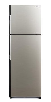 Холодильник Hitachi з верхн. мороз., 158x55х65, холод.відд.-176л, мороз.відд.-54л, 2дв., А+, NF, інв., нерж R-H330PUC7BSL R-H330PUC7BSL фото