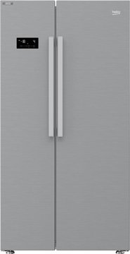 Холодильник Beko SBS, 179x91x71, xолод.відд.-368л, мороз.відд.-190л, 2дв., A+, NF, дисплей, нерж (GN164021XB) GN164021XB фото