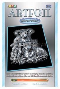 Набор для творчества ARTFOIL SILVER Lambs Sequin Art SA0538 SA0538 фото