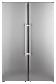 Холодильник Liebherr SBS, 185x121x63, холод.відд.-383л, мороз.відд.-257л, 2 дв., A+, NF, нерж SBSESF7212 SBSESF7212 фото