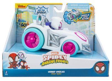 Машинка інерційна Spidey Pull Back Vehicle Ghost Spider Призрак-паук (SNF0016) SNF0016 фото