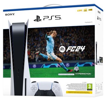 Ігрова консоль PlayStation 5 Ultra HD Blu-ray (EA SPORTS FC 24) (1000040036) 1000040036 фото