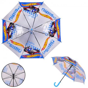 Дитячий парасольку Hot Wheels PL8206 прозорий PL8206 фото