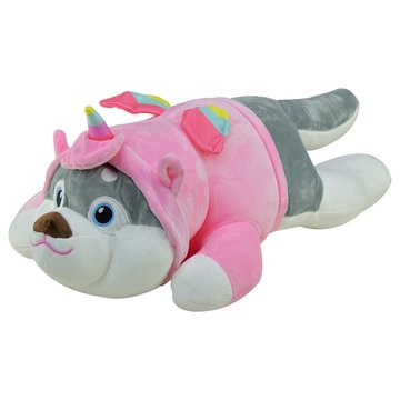 Мягкая игрушка подушка M45503 собачка 60см Розовый M45503(Pink) фото