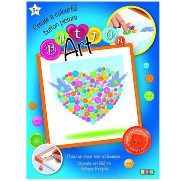 Набір для творчості BUTTON Heart Sequin Art (SA1527) SA1527 фото