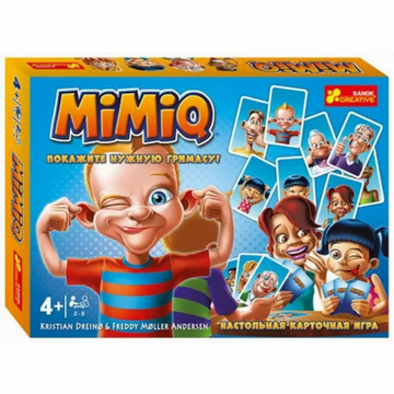 Дитяча настільна гра "MiMiQ" на укр. мовою Настільна карткова гра.Mimiq (У) (19120055) 19120055 фото
