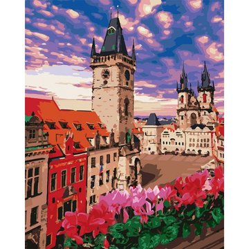 Картина за номерами "Неймовірна Прага" 40 * 50 см (KHO3574) KHO3574 фото