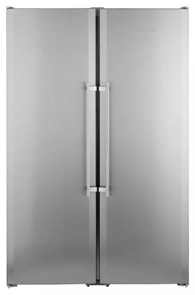 Холодильник Liebherr SBS, 185x121x63, холод.відд.-383л, мороз.відд.-257л, 2 дв., A+, NF, нерж (SBSESF7212) SBSESF7212 фото