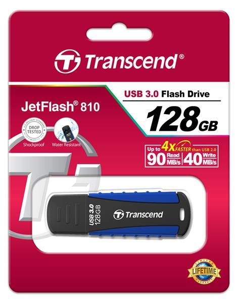 Накопичувач Transcend 128GB USB 3.1 Type-A JetFlash 810 Rugged (TS128GJF810) TS128GJF810 фото