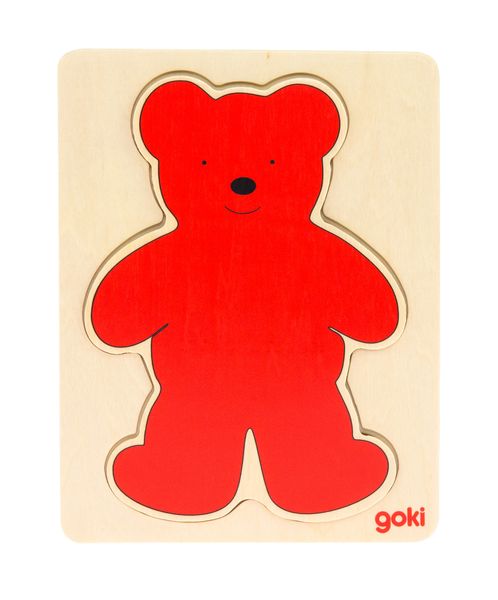 Розвиваюча гра Різнобарвні ведмедики Goki 57884 - Уцінка 57884 фото