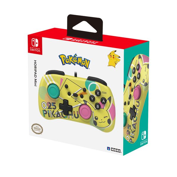 Геймпад дротовий Horipad Mini (Pikachu Pop) для Nintendo Switch, Yellow (873124009033) 873124009033 фото