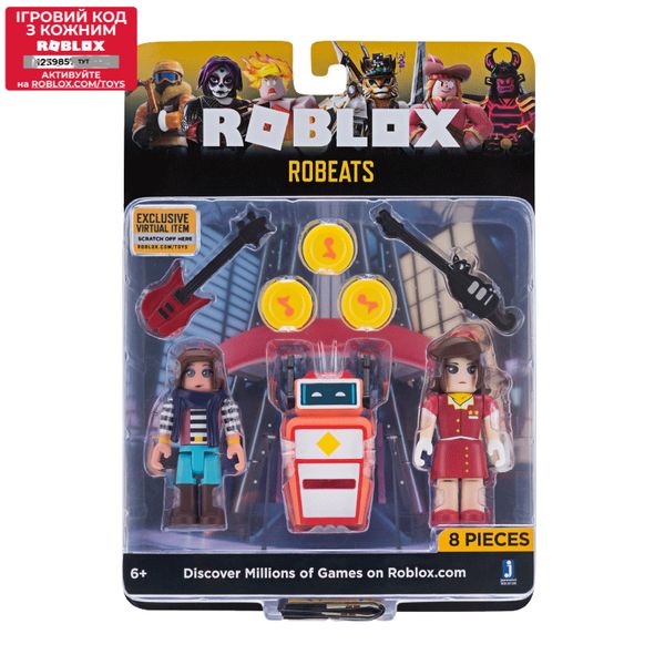 Ігрова колекційна фігурка Game Pack RoBeats W4, набір 2 шт. Roblox (ROG0124) ROG0124 фото
