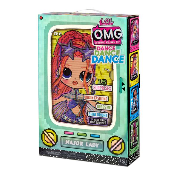 Ігровий набір з лялькою L.O.L. SURPRISE! серії "O.M.G. Dance" - ЛЕДІ-КРУТИШКА (117889) 117889 фото