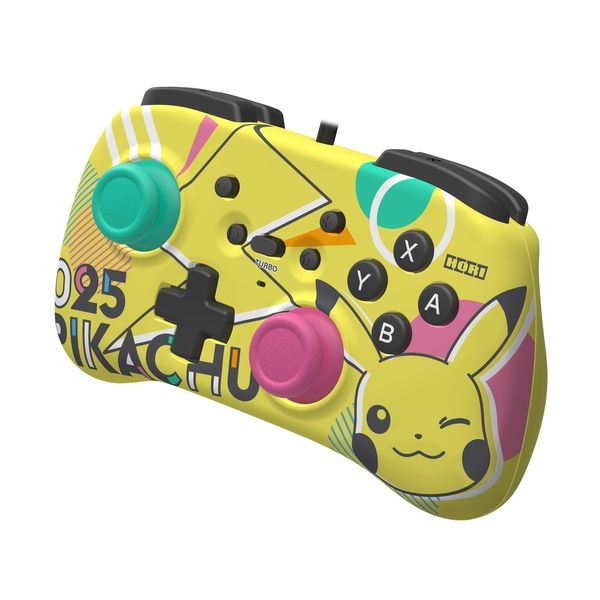 Геймпад проводной Horipad Mini (Pikachu Pop) для Nintendo Switch, Yellow (873124009033) 873124009033 фото