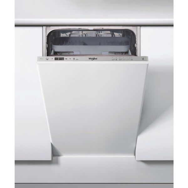 Посудомийна машина Whirlpool вбудовувана, 10компл., A++, 45см, дисплей, білий (WSIC3M27C) WSIC3M27C фото