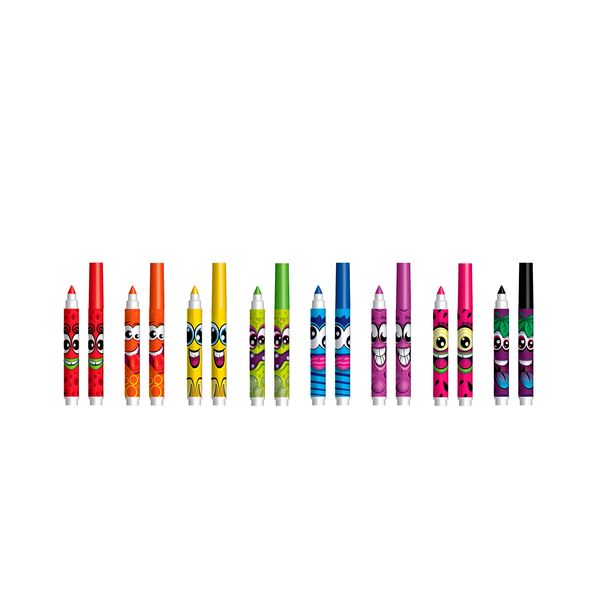 Набор ароматных маркеров для рисования - ПЛАВНАЯ ЛИНИЯ (8 цветов) (40605) 40605 фото